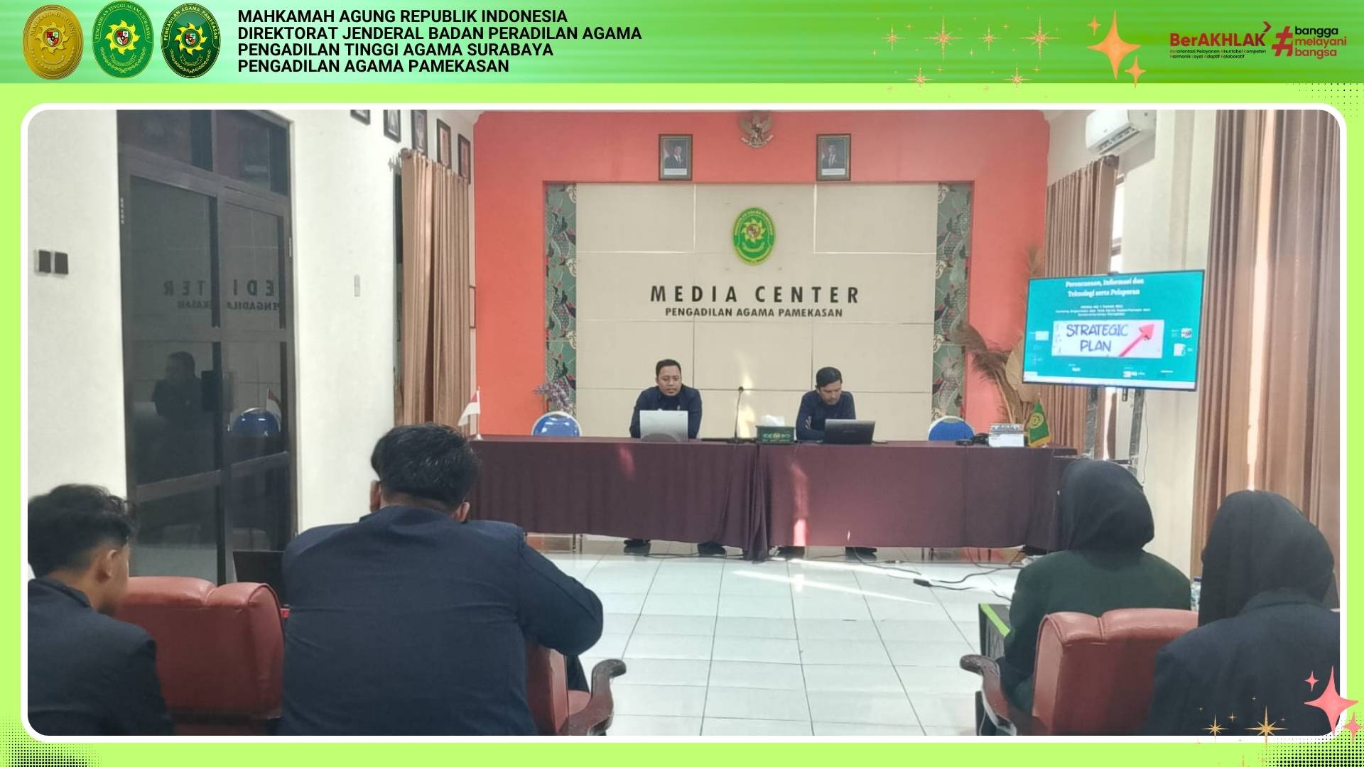 PA Pamekasan Berikan Pembekalan Strategis bagi Mahasiswa Magang UIN Malang